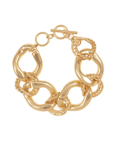 Large Chunky Link Bracelet