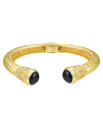 Gold Hinge Bangle