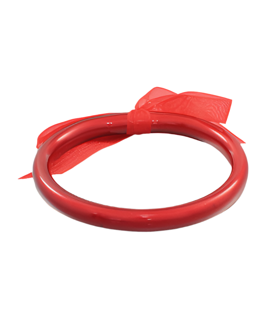 Red Jelly Bangle