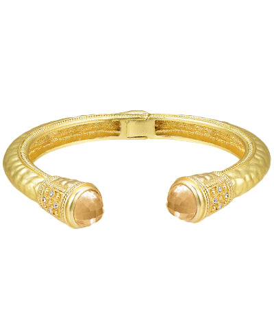 Gold Hinge Bangle
