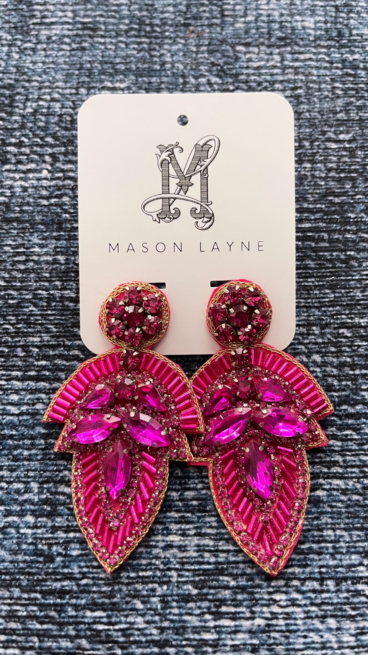 Pink Party Earrings