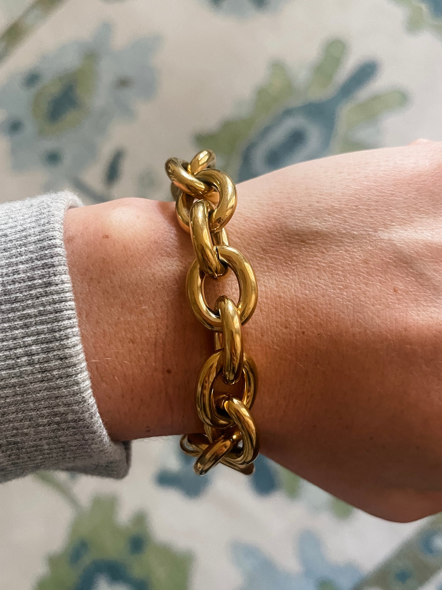 Gold Stainless Steel & Hypoallergenic Chain