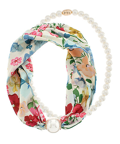 Magnetic Scarf Necklace Set
