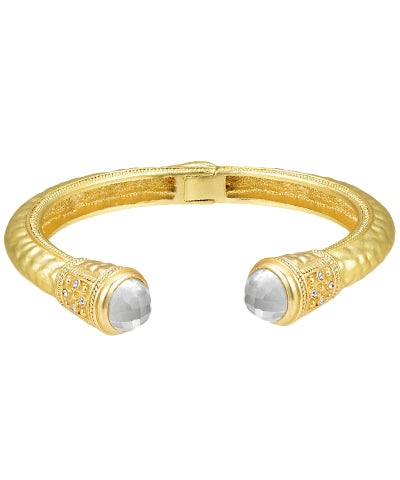 Gold Hinge Bangle