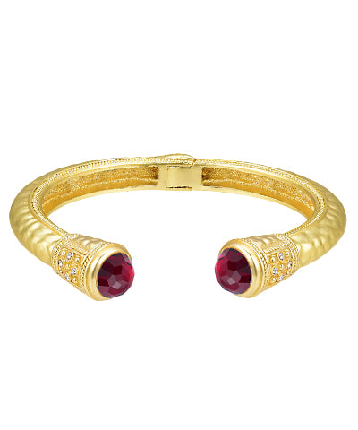 Gold Hinge Bangle