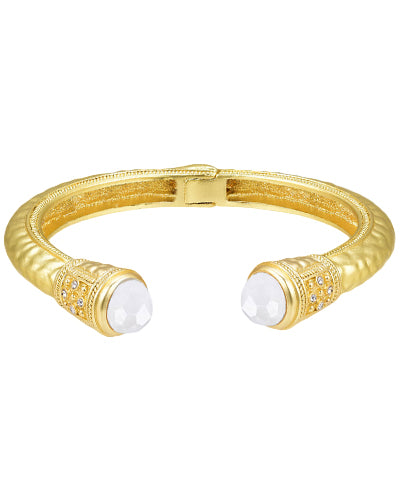 Gold Hinge Bangle