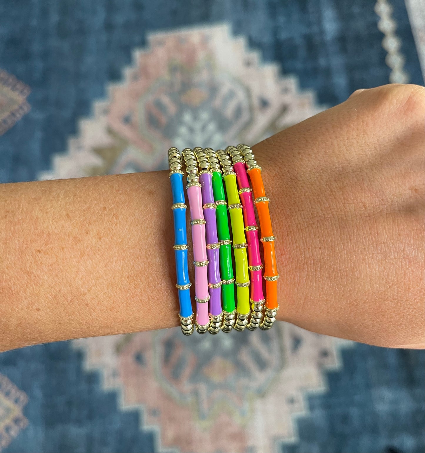 Gold Plated Bamboo Cuff