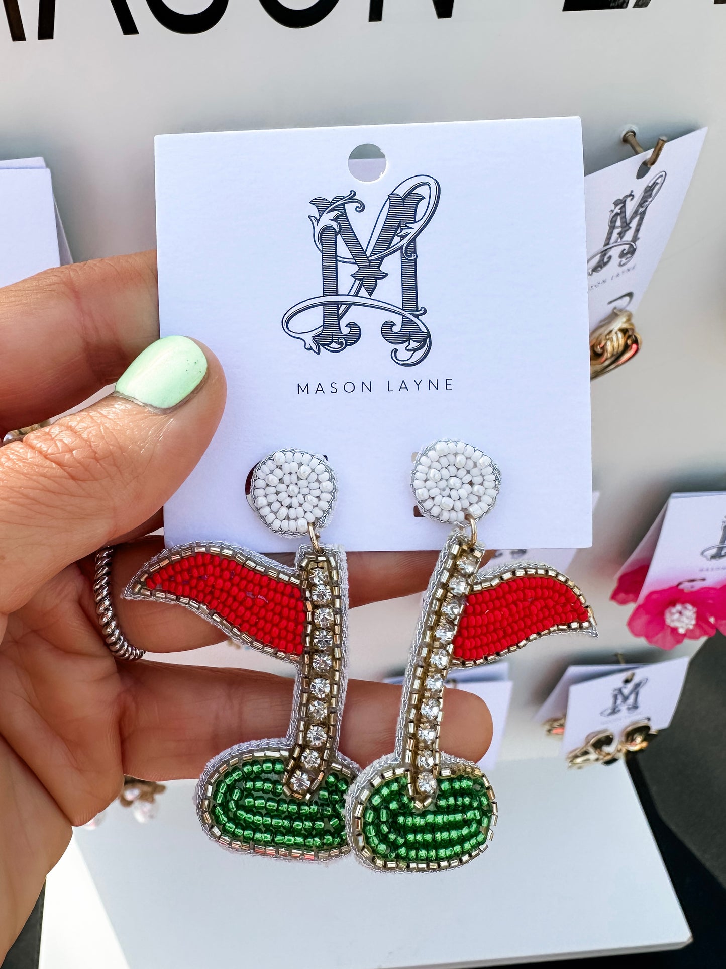 Hole in One Earrings