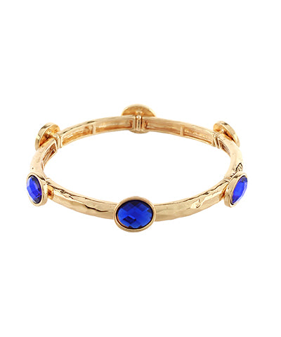 Stretchy Gemstone Bangle