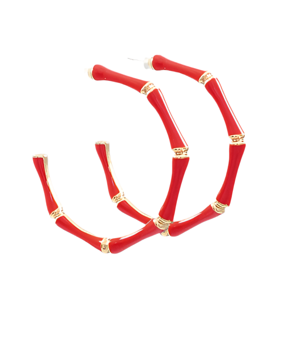 Seaside Bamboo Hoops