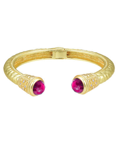 Gold Hinge Bangle