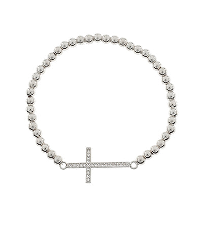 Cross Diamond Bracelet