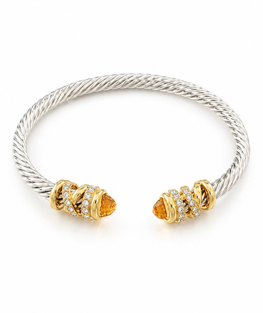 Citrine Cable Cuff
